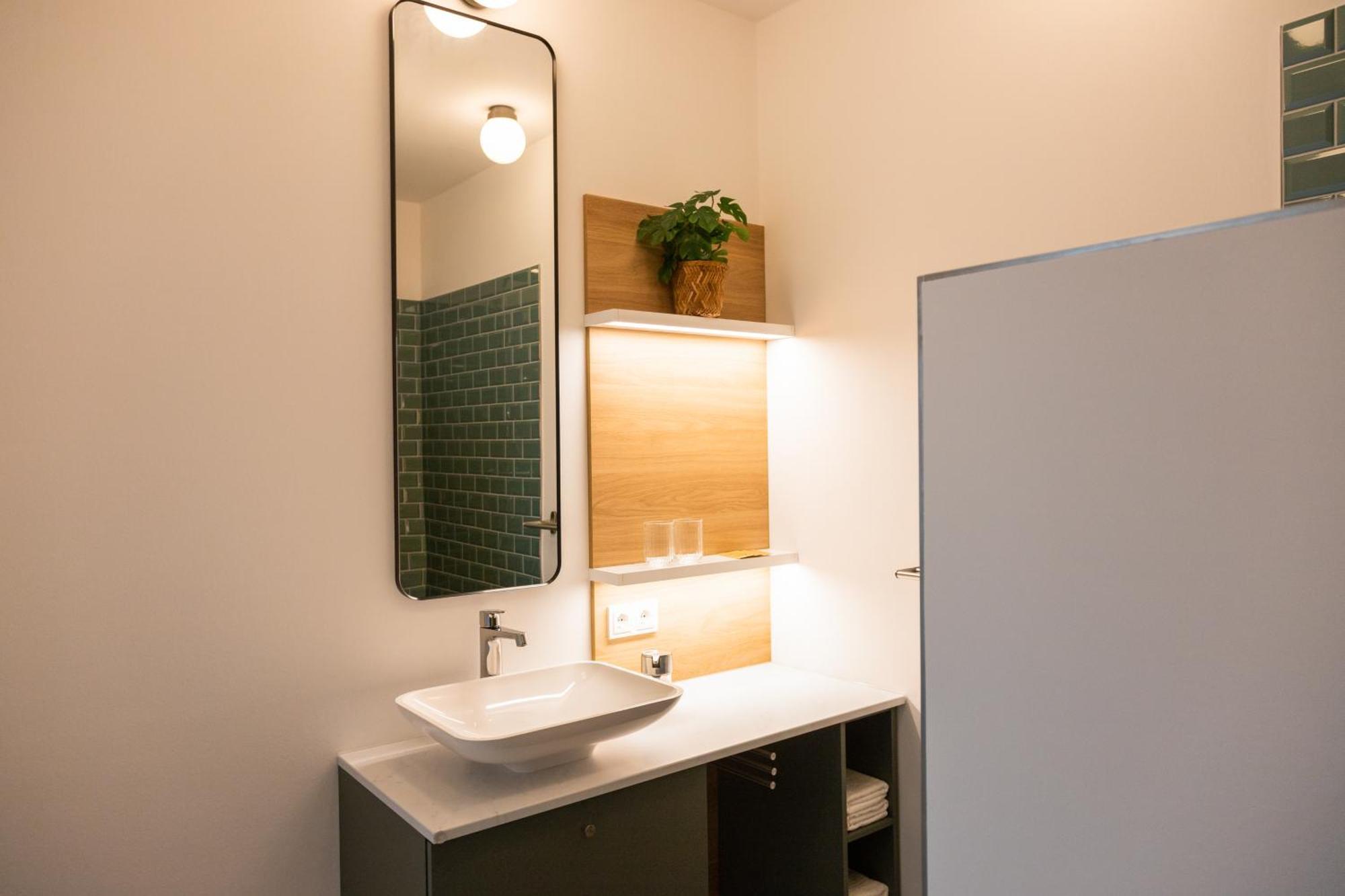 Moderne Neue Apartments Zum Wohlfuehlen Im Boardinghouse Bed & Butter Hasbergen Exteriér fotografie