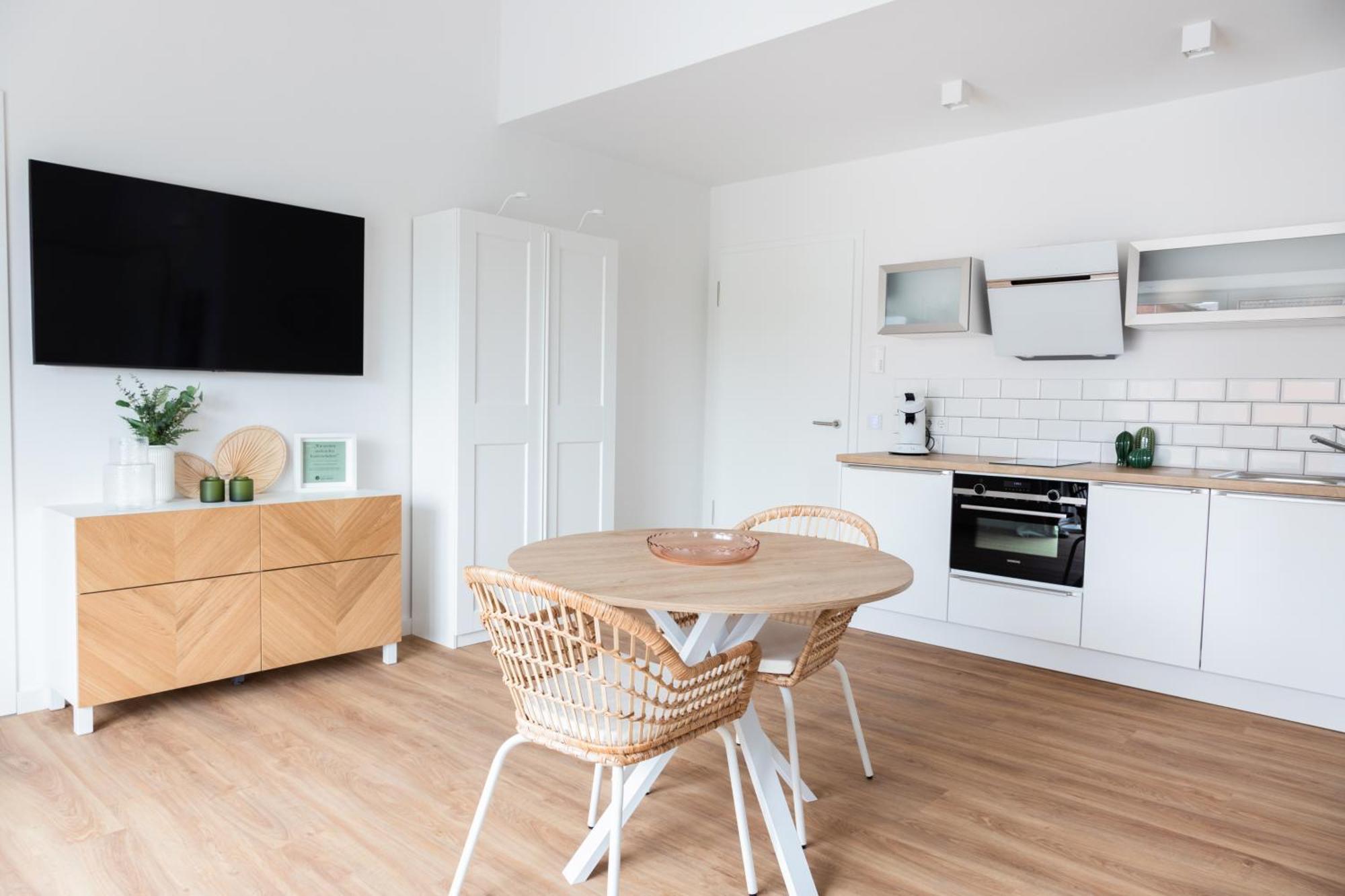 Moderne Neue Apartments Zum Wohlfuehlen Im Boardinghouse Bed & Butter Hasbergen Exteriér fotografie