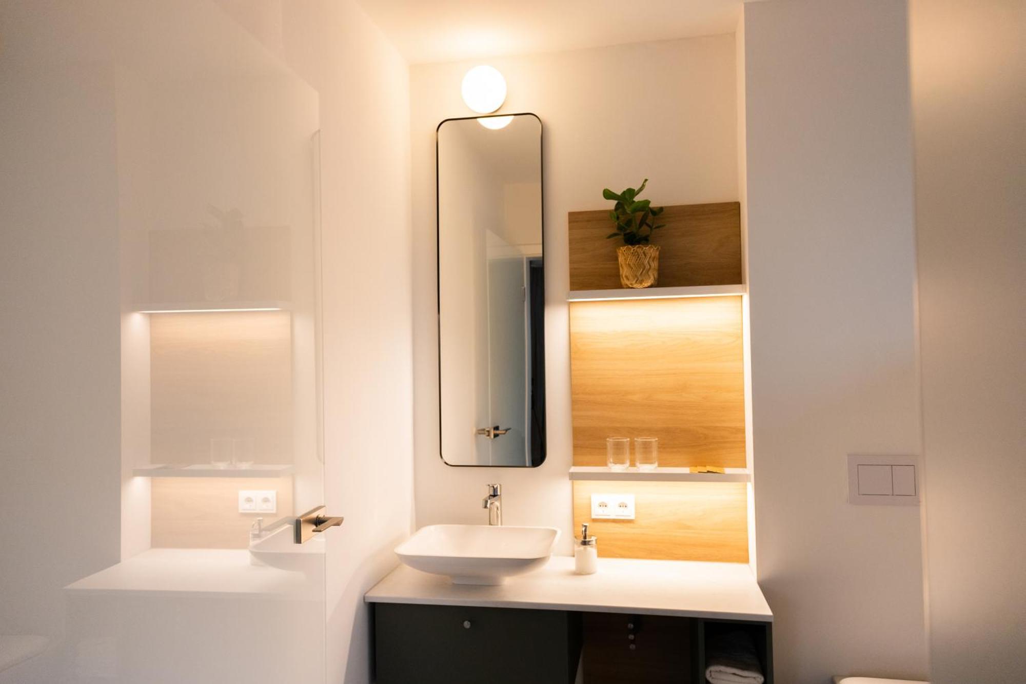 Moderne Neue Apartments Zum Wohlfuehlen Im Boardinghouse Bed & Butter Hasbergen Exteriér fotografie