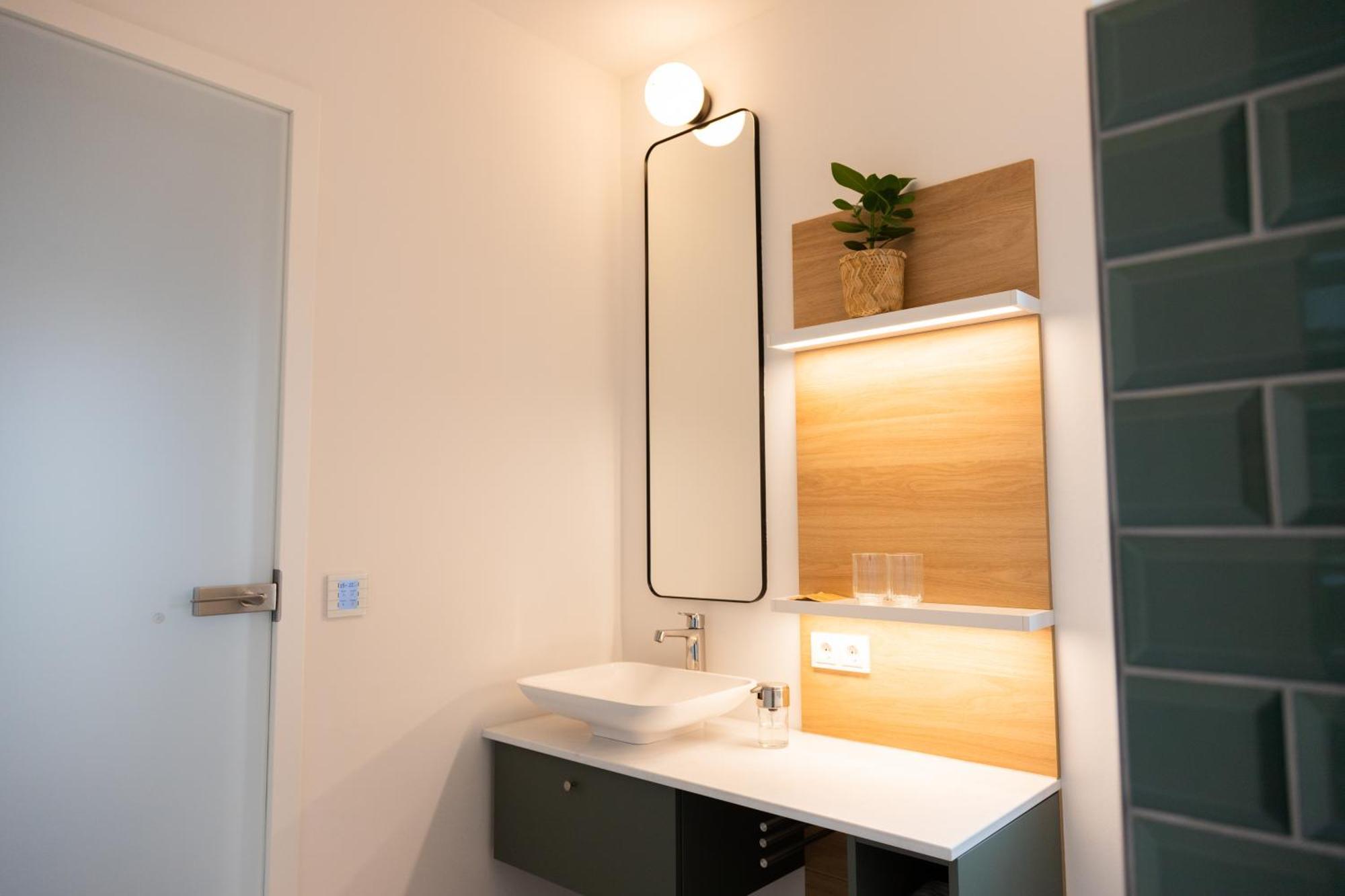 Moderne Neue Apartments Zum Wohlfuehlen Im Boardinghouse Bed & Butter Hasbergen Exteriér fotografie