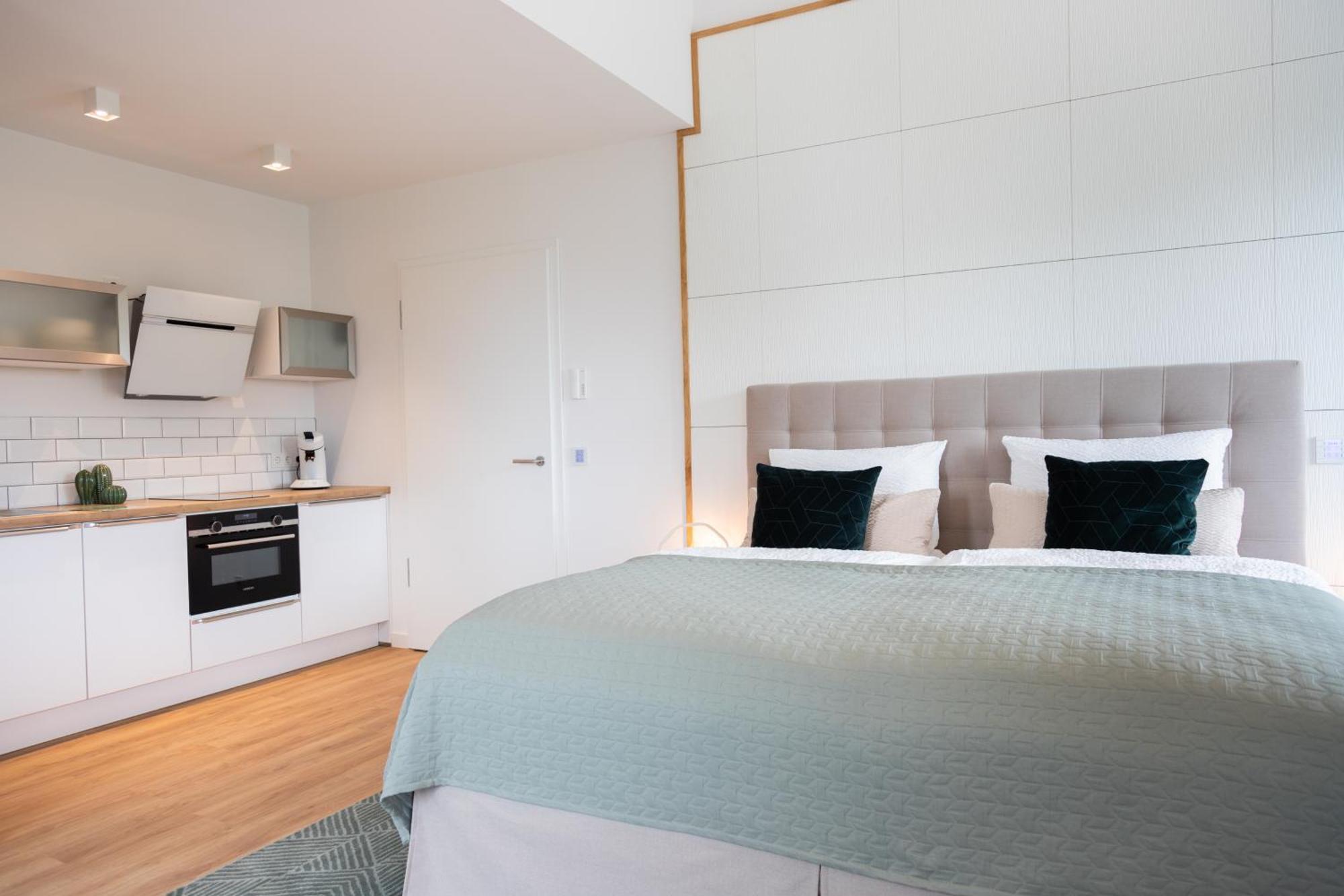 Moderne Neue Apartments Zum Wohlfuehlen Im Boardinghouse Bed & Butter Hasbergen Exteriér fotografie