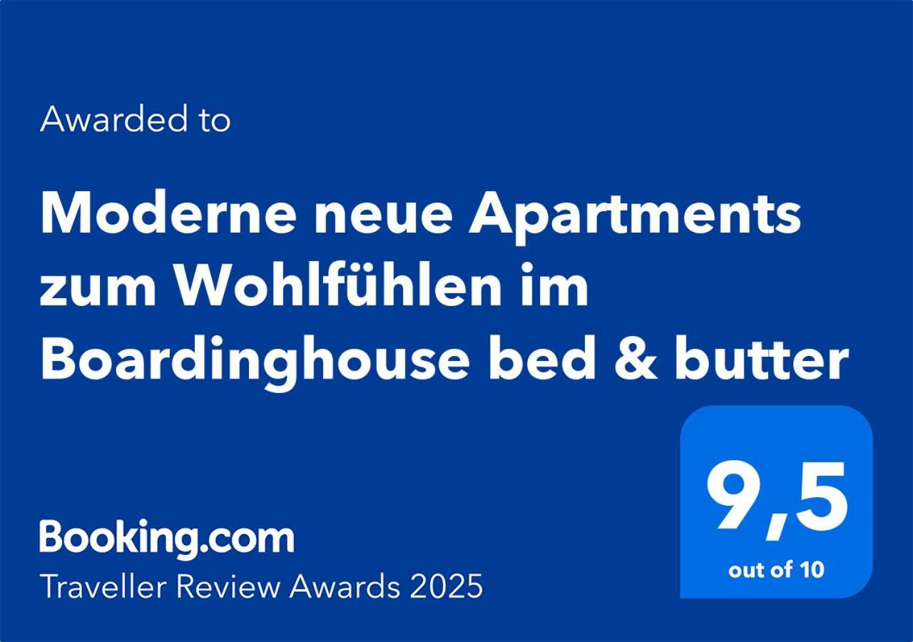 Moderne Neue Apartments Zum Wohlfuehlen Im Boardinghouse Bed & Butter Hasbergen Exteriér fotografie