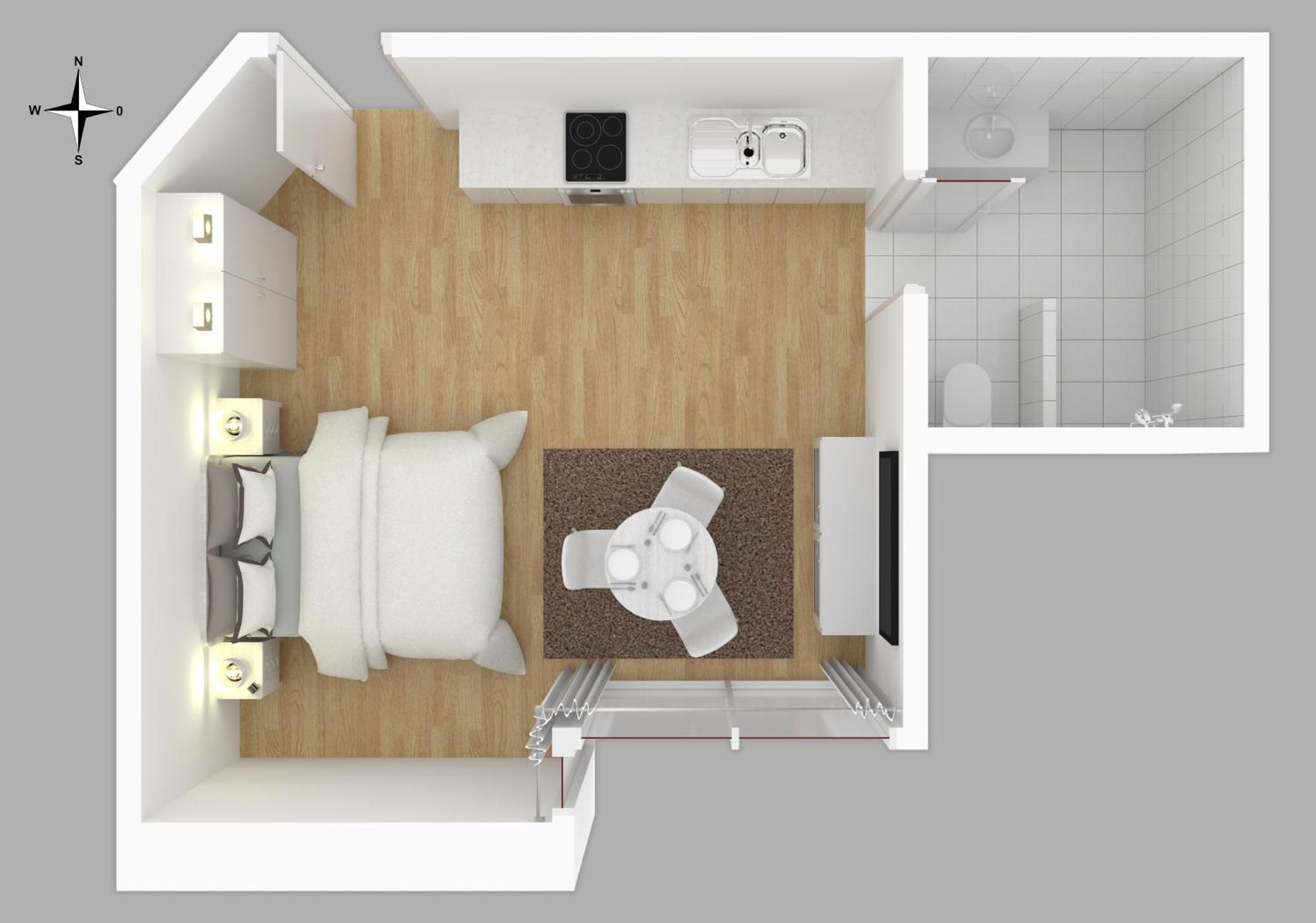 Moderne Neue Apartments Zum Wohlfuehlen Im Boardinghouse Bed & Butter Hasbergen Exteriér fotografie